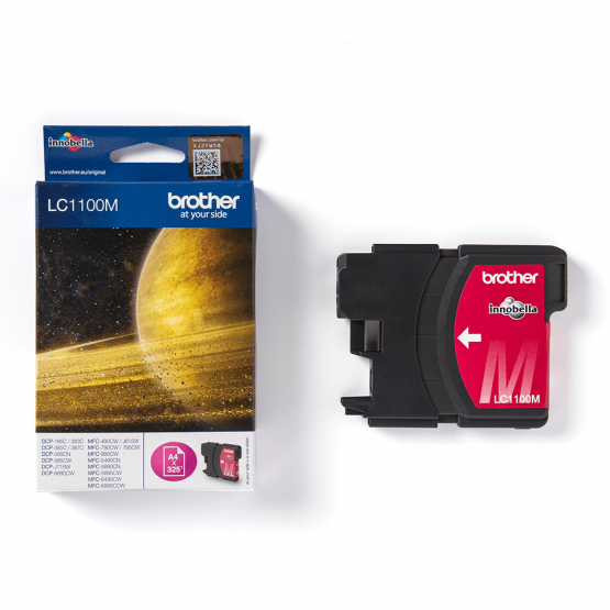 Brother LC-1100M Magenta Ink Cartridge (LC1100M) 