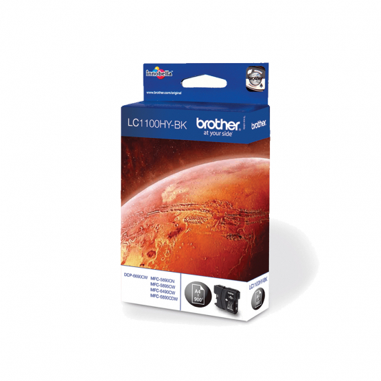 Brother LC-1100HYBK Black Ink Cartridge (LC1100HYBK) 