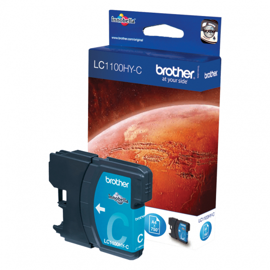 Brother LC-1100HYC Cyan Ink Cartridge (LC1100HYC) 