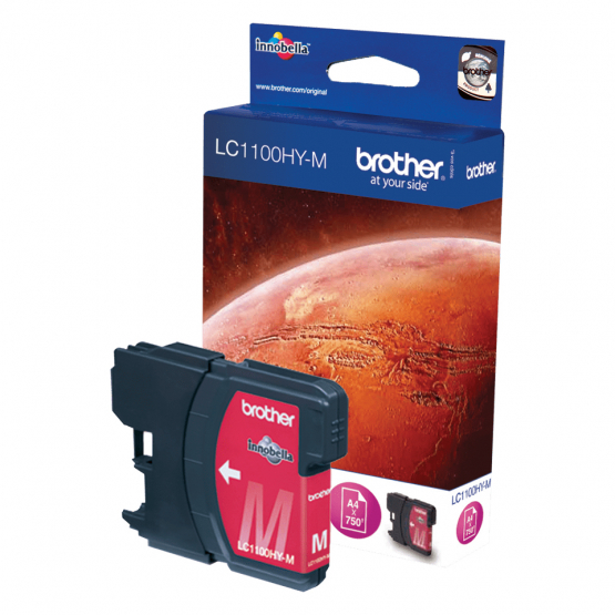 Brother LC-1100HYM Magenta Ink Cartridge (LC1100HYM) 