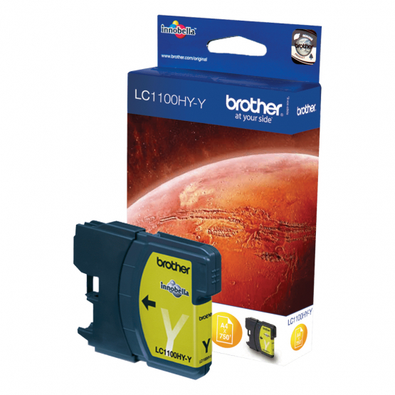 Brother LC-1100HYY Yellow Ink Cartridge (LC1100HYY) 