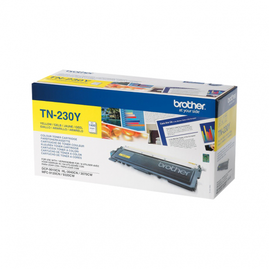 Brother TN-230Y Yellow Toner Cartridge (TN230Y) 