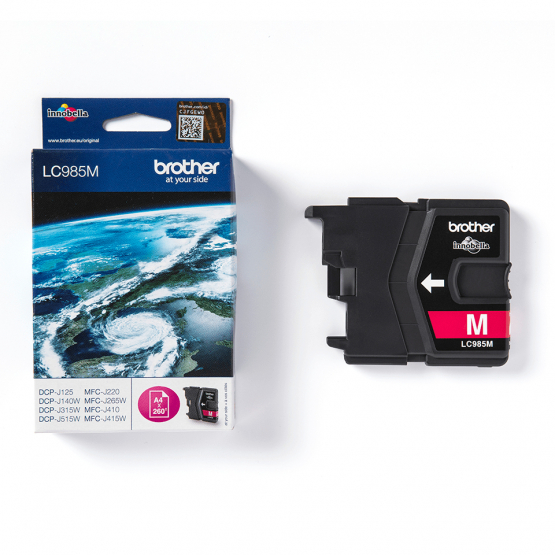 Brother LC985M Magenta Ink Cartridge (LC985M) 