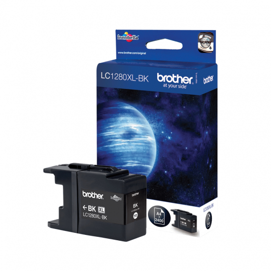 Brother LC1280XL Black Ink Cartridge - High Capacity (LC1280XLBK) 
