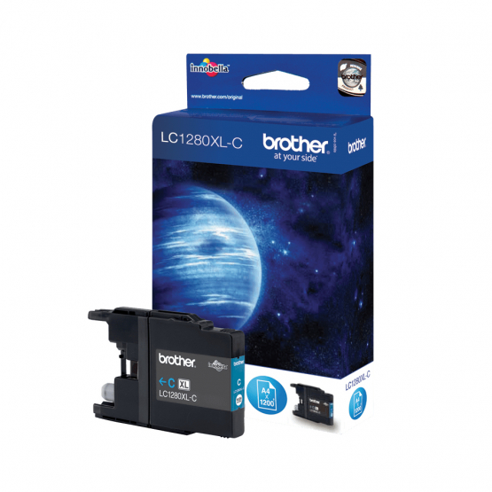 Brother LC1280XLC Cyan Ink Cartridge - High Capacity (LC1280XLC) 