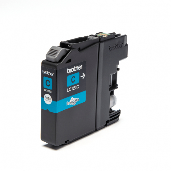 Brother LC-123C Cyan Ink Cartridge - High Capacity (LC123C) 