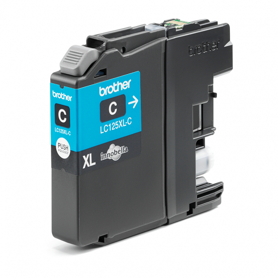Brother LC-125XLC Cyan Ink Cartridge - High Capacity (LC125XLC) 
