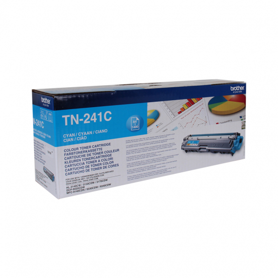 Brother TN-241C Cyan Toner Cartridge (TN241C) 