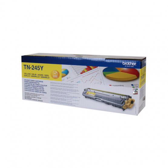 Brother TN-245Y Yellow Toner Cartridge (TN245Y) 