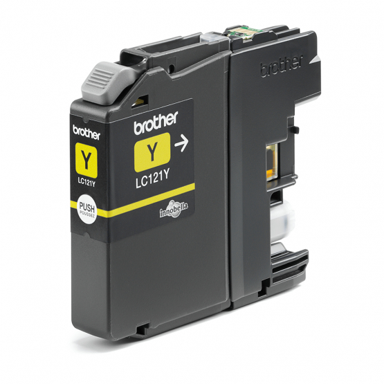 Brother LC-121Y Yellow Ink Cartridge (LC121Y) 