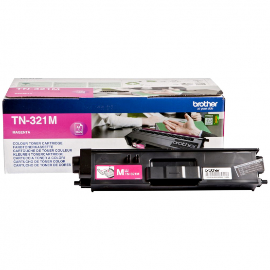 Brother TN-321M Magenta Toner Cartridge (TN321M) 