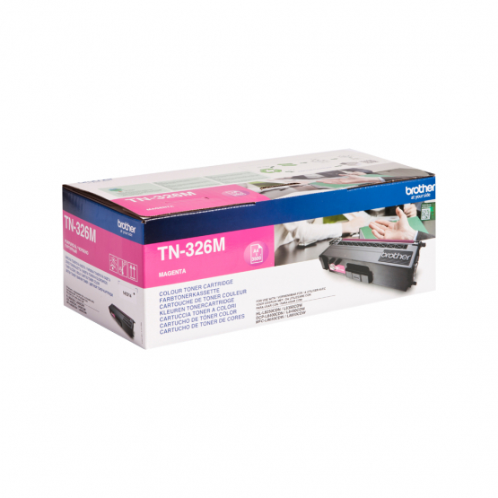 Brother TN-326M Magenta Toner Cartridge (TN326M) 
