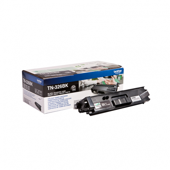 Brother TN-326BK Black Toner Cartridge (TN326BK) 