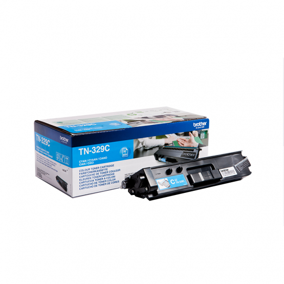 Brother TN-329C Cyan Toner Cartridge (TN329C) 