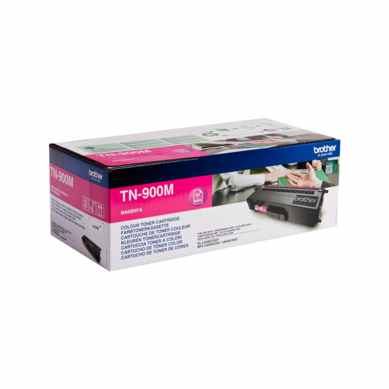Brother TN-900M Magenta Toner Cartridge (TN900M) 