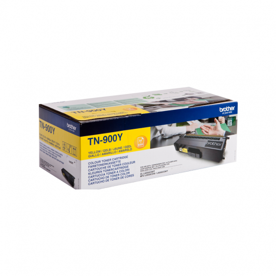 Brother TN-900Y Yellow Toner Cartridge (TN900Y) 