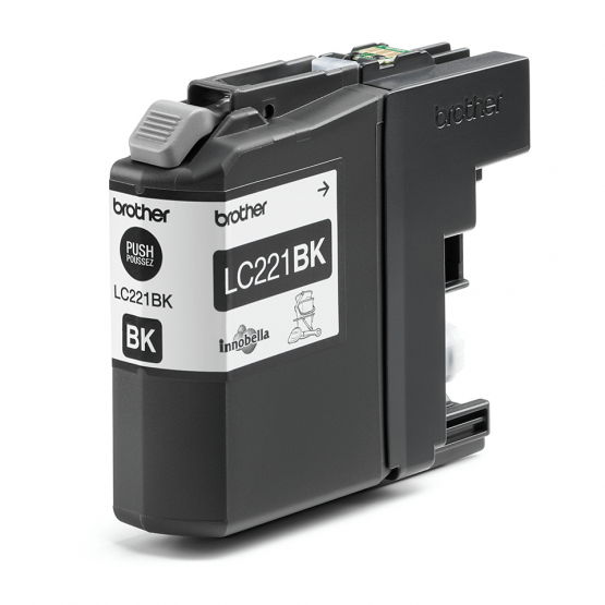 Brother LC-221BK Black Ink Cartridge (LC221BK) 