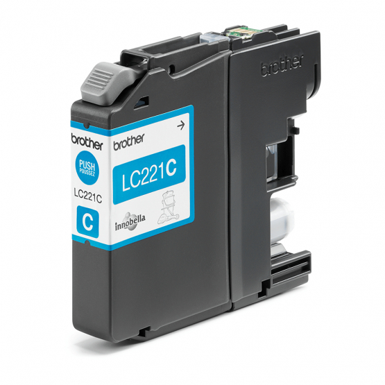Brother LC-221C Cyan Ink Cartridge (LC221C) 