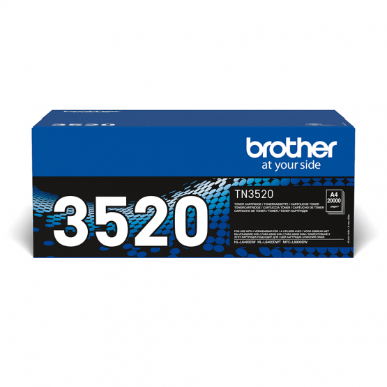 Brother TN-3520 Black Toner Cartridge (TN3520) 