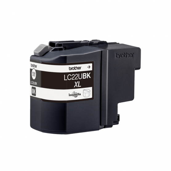 Brother LC-22UBK Black Ink Cartridge - High Capacity (LC22UBK) 