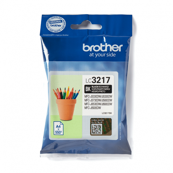 Brother LC-3217BK Black Ink Cartridge (LC3217BK) 
