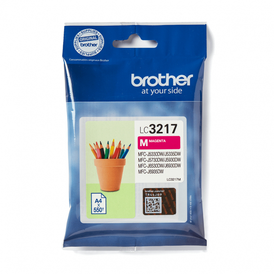 Brother LC-3217M Magenta Ink Cartridge (LC3217M) 