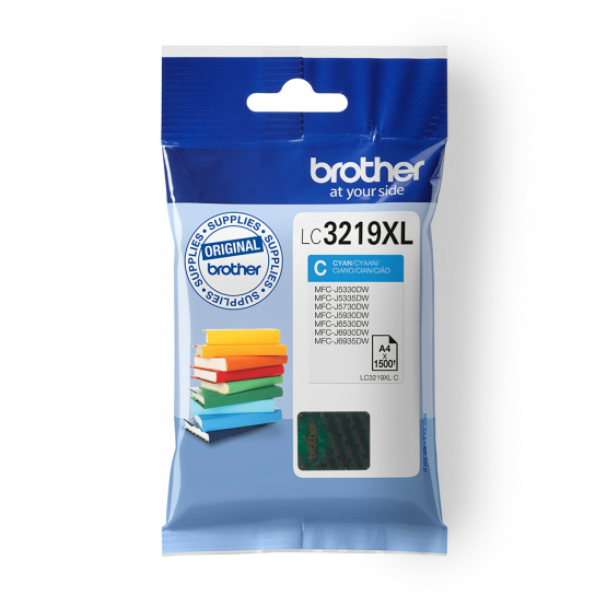 Brother LC-3219XLC Cyan Ink Cartridge - High Capacity (LC3219XLC) 