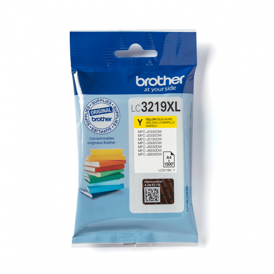 Brother LC-3219XLY Yellow Ink Cartridge - High Capacity (LC3219XLY) 