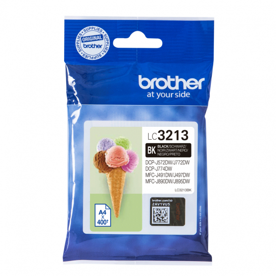 Brother LC-3213BK Black Ink Cartridge (LC3213BK) 