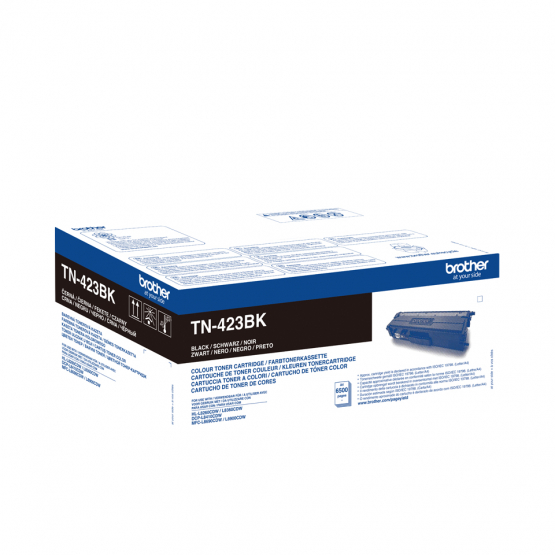 Brother TN-423BK Black Toner Cartridge - High Capacity (TN423BK) 