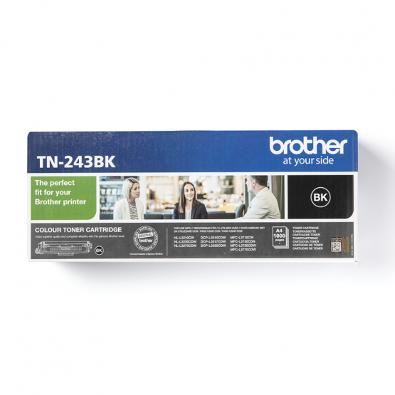 Brother TN-243BK Black Toner Cartridge (TN243BK) 