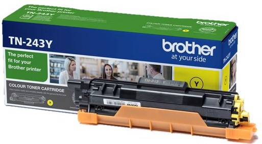 Brother TN-243Y Yellow Toner Cartridge (TN243Y) 