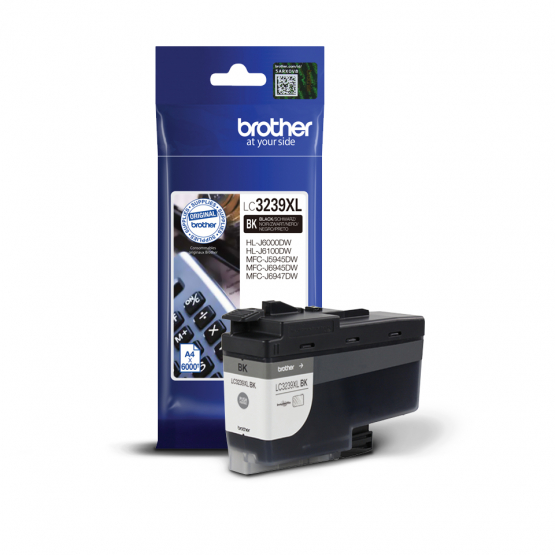 Brother LC-3239XLBK Black Ink Cartridge - High Capacity (LC3239XLBK) 
