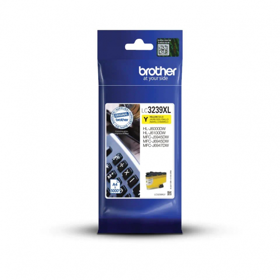 Brother LC-3239XLY Yellow Ink Cartridge - High Capacity (LC3239XLY) 