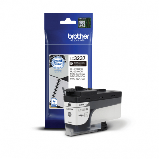 Brother LC-3237BK Black Ink Cartridge (LC3237BK) 