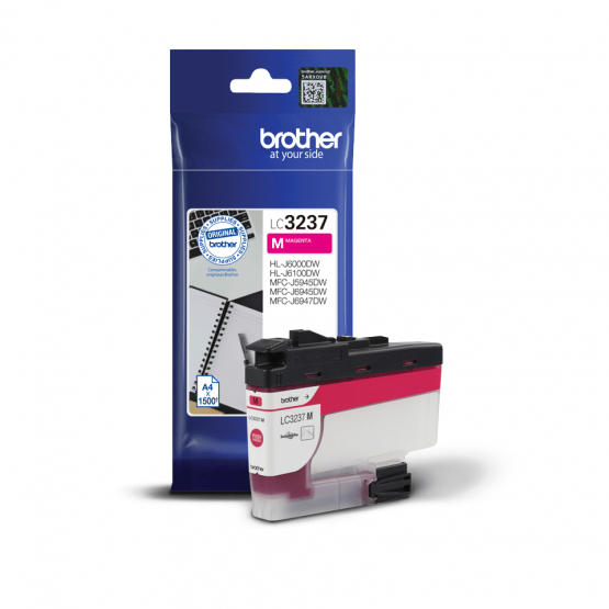 Brother LC-3237M Magenta Ink Cartridge (LC3237M) 