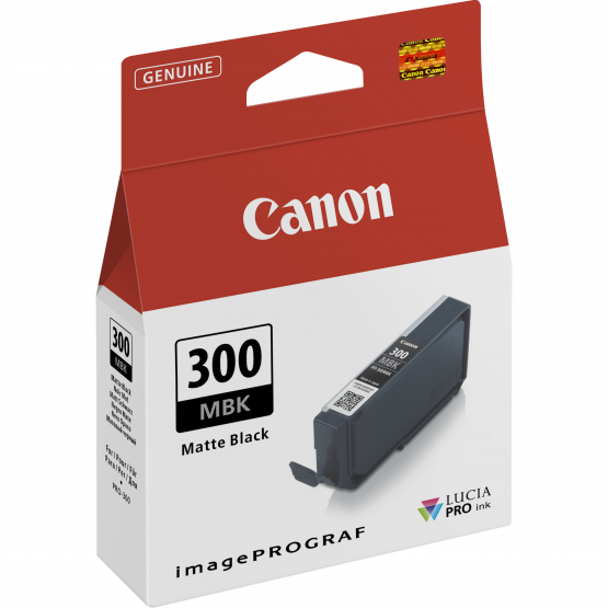 Canon PFI-300MBK Matte Black Ink Cartridge (4192C001) 