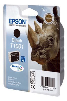 Epson T1001 (Rhino) Black Ink Cartridge - DURABrite Ultra Ink (C13T10014010) 