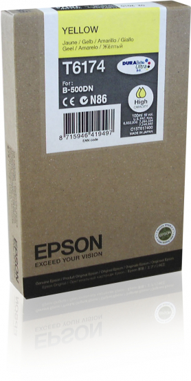 Epson Ink Cartridge HC Yellow 7k (C13T617400) 