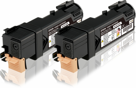 Epson S050631 Black Toner Cartridge Twin PackВ  (C13S050631) 