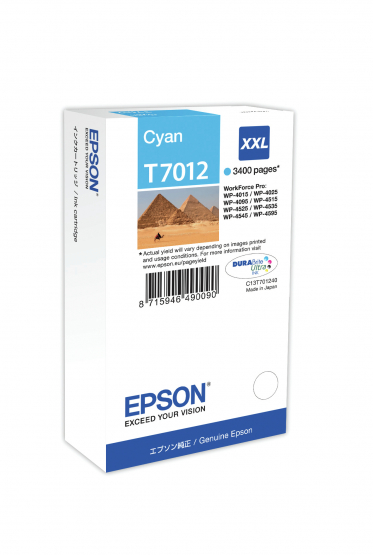 Epson Ink Cartridge XXL Cyan (C13T70124010) 