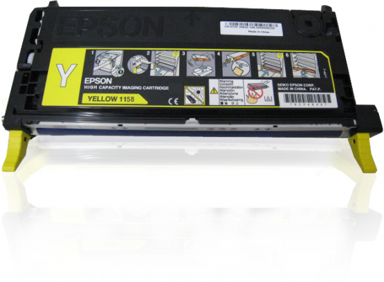 Epson AcuLaser C2800 Yellow Toner Cartridge - High Capacity (C13S051158) 
