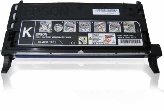 Epson AcuLaser C2800 Black Toner Cartridge - High Capacity (C13S051161) 