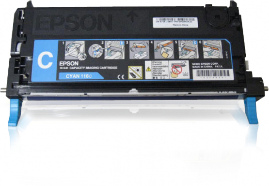 Epson AcuLaser C2800 Cyan Toner Cartridge - High Capacity (C13S051160) 