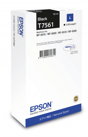 Epson Ink Cartridge L Black (C13T756140) 