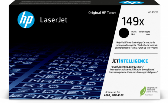HP 149X Black Original Toner Cartridge - High Capacity (W1490X)