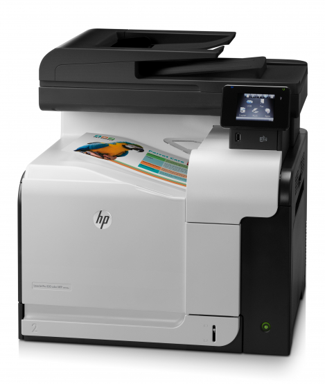 HP LaserJet Pro 500 color MFP M570dw, Print, copy, scan, fax, 50-sheet ADF; Scan to email/PDF; Two-sided printing