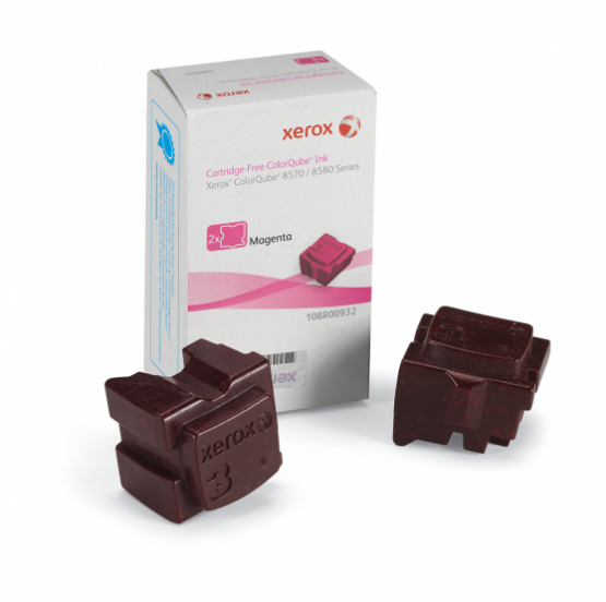 Xerox ColorQube 8570 / 8580 Magenta Ink Cartridge (108R00932) 