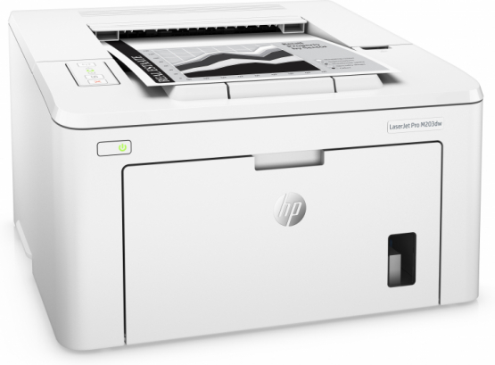 HP LaserJet Pro M203dw Printer, Black and white, Printer for Home and home office, Print, Two-sided printing