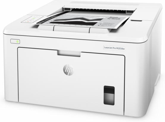 HP LaserJet Pro M203dw Printer, Black and white, Printer for Home and home office, Print, Two-sided printing